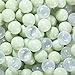 GUESVOT Green Ball Pit Balls Crush Proof Plastic Balls for Ball Pit Pack of 100pcs Set for Toddlers Ball Pool Playtent Tunnels with Reusable Storage Bag 216 Inch Pear GreenTransparent - Image 3