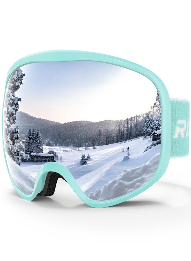 RIOROO Kids Ski Goggles, Toddler Ski Goggles Snowboard Goggles For Boys Girls Aged 3-14, 100% UV Protection OTG Ski Goggles - Image 1