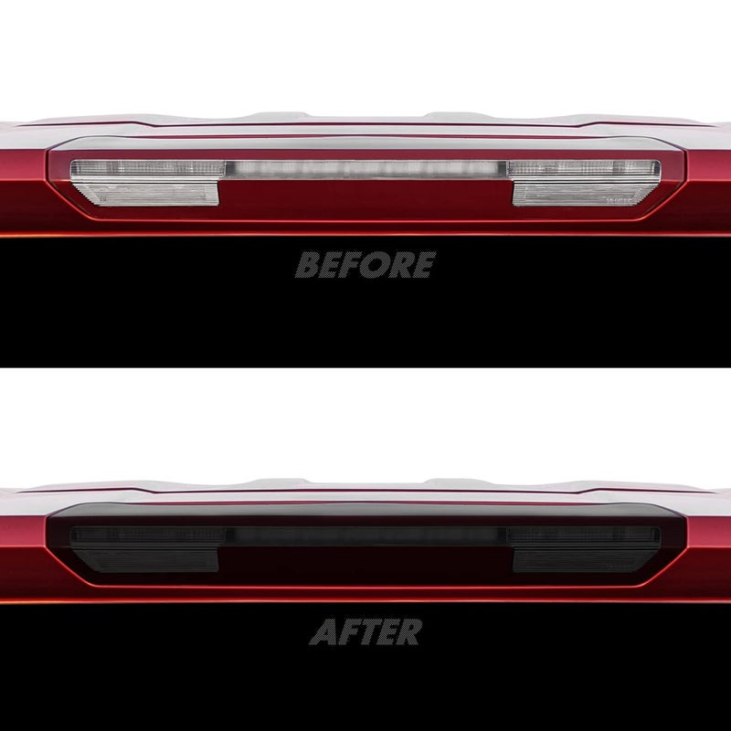 SlickMod PreCut Vinyl Smoke Tint for 20192023 Chevy Silverado Third Brake Light 20 Dark Smoke 1 Third Brake Light