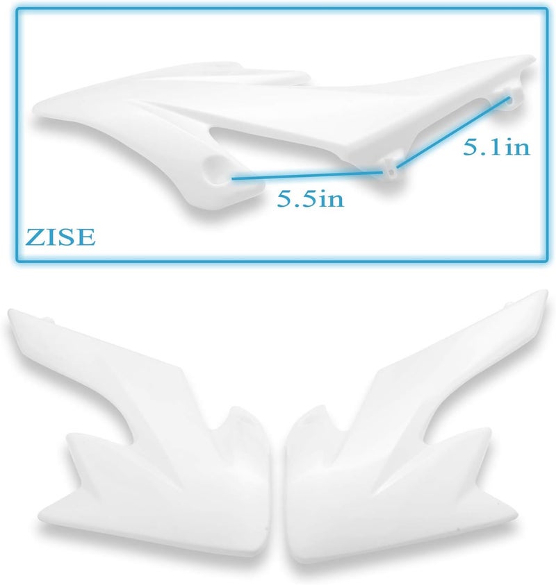 necaces Plastic Fender Fairing Kit Set,Plastic Body Fender Kit for XR50 CRF50 Chinese Mini Dirt Bikes - Image 3