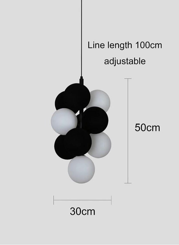 تيك لايت ثريا حديثة (نجف) 99055/ اسود - Image 2