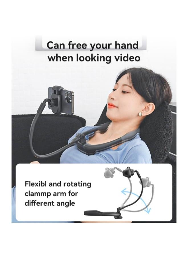 يسيدو حامل الهاتف المغناطيسي Yesido C291، قابل للتعديل أو الدوران أو الارتداء حول الرقبة - Image 4