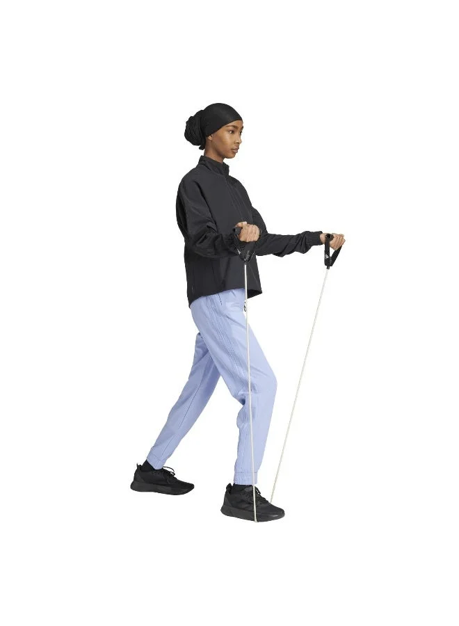 Adidas  Pacer All Gym Tonal 3-Stripes Woven Jacket for Women | Best Price UAE