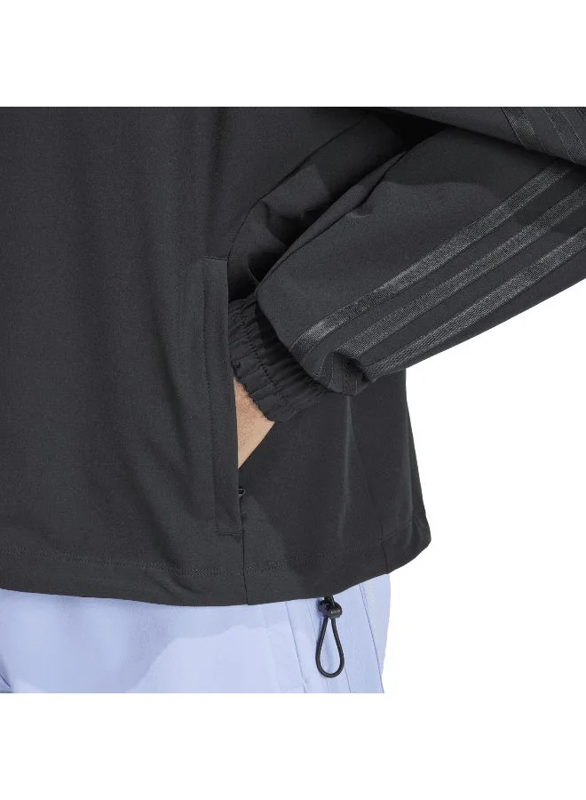 Adidas  Pacer All Gym Tonal 3-Stripes Woven Jacket for Women | Best Price UAE