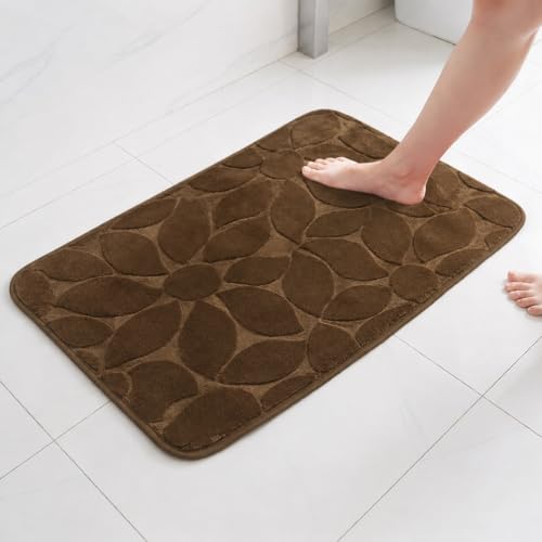 Home-Cloud HomeCloud Bathroom Mat – Non-Slip, Soft & Washable Floor Mat for Shower, Bathroom & Door – Quick-Dry, Absorbent Rug for Comfort & Safety Memory Foam 12mm. - Image 2