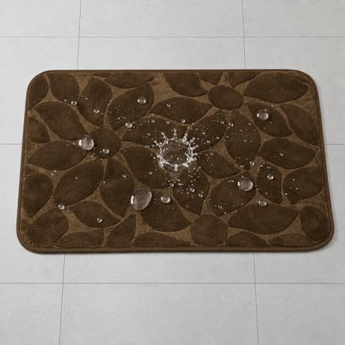 Home-Cloud HomeCloud Bathroom Mat – Non-Slip, Soft & Washable Floor Mat for Shower, Bathroom & Door – Quick-Dry, Absorbent Rug for Comfort & Safety Memory Foam 12mm. - Image 4