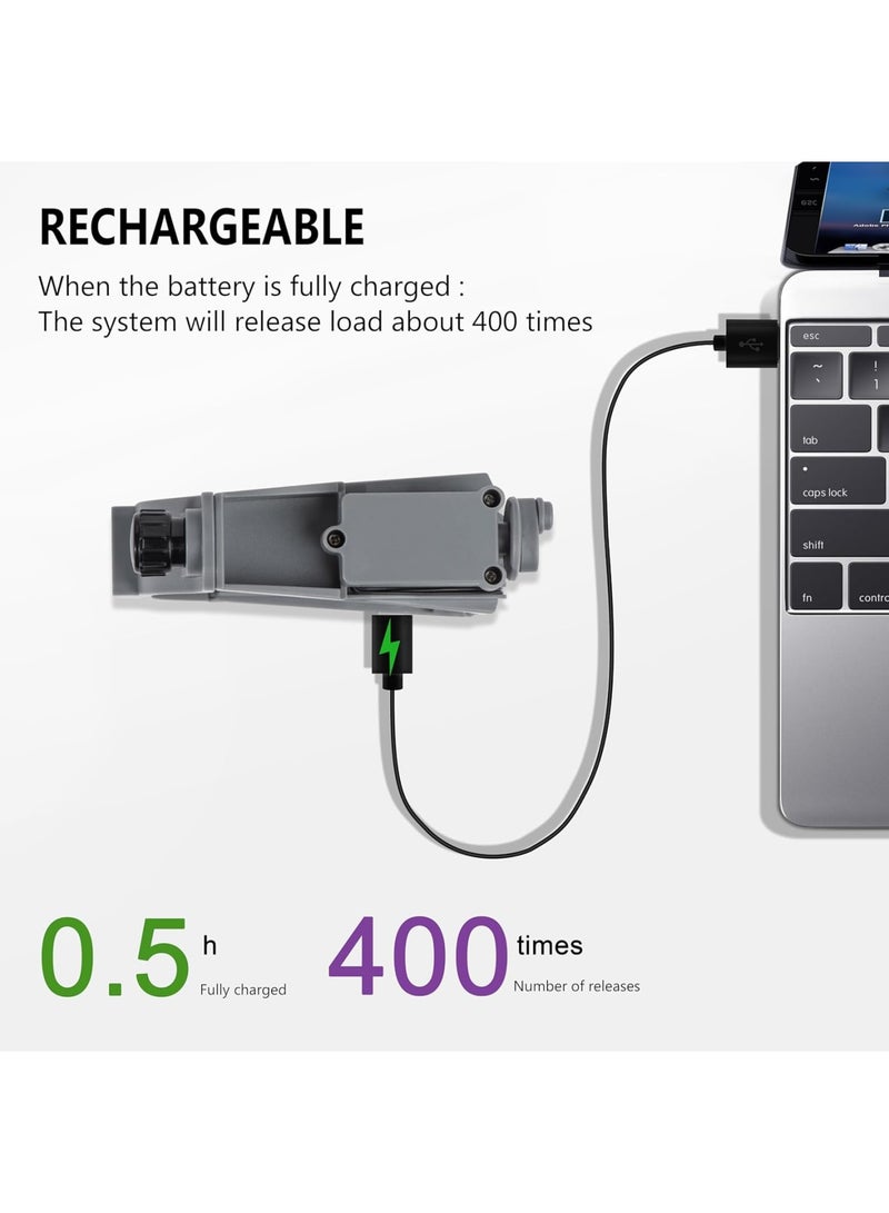 SYOSI نظام إير 3 للإسقاط الجوي - نظام تسليم النقل، جهاز إسقاط الطائرات بدون طيار لإكسسوارات DJI Air 3. إسقاط الأجهزة لتحسين الأداء - Image 3