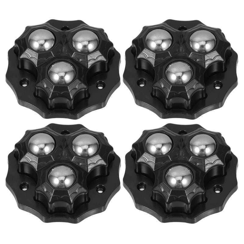 Paste Universal Wheel, Silent 360-Degree Rotation, Adhesive Installation for Furniture - Image 5