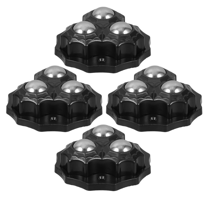 Paste Universal Wheel, Silent 360-Degree Rotation, Adhesive Installation for Furniture - Image 4
