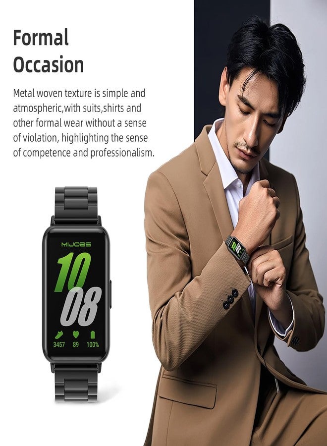 MIJOBS Strap Compatible with Samsung Galaxy Fit 3 SM-R390 Bands for Women Men, Sport Straps Replacement Wristband Accessories for Samsung Galaxy Fit3 - Image 5