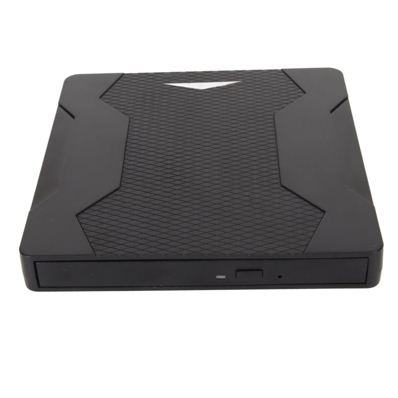 محرك أقراص DVD خارجي: USB 3.0 النوع C، تقليل الضوضاء بهدوء، محرق DVD متعدد الوظائف - ضوء التنفس الرائع، توصيل واستخدام، توافق قوي لأجهزة الحاسوب المحمول وال سطح المكتب والمكتب المنزلي - Image 2