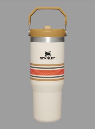 STANLEY IceFlow Stainless Steel Tumbler with Straw - Vacuum Insulated Water Bottle for Home, Office, or Car - Reusable Cup with Leak-Resistant Flip Straw, Keeps Drinks Cold for 12 Hours or Iced for 2 Days, 30 oz Cream Mesh - pzsku/ZF8C652AFDD2D058146CAZ/45/1741500103/2ff2c432-9cb5-4179-abaa-8448fed3c584