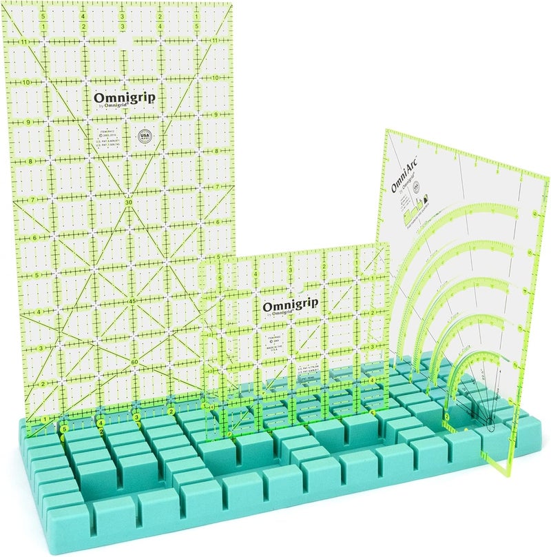 Omnigrid Dritz Omnigrid Ruler Rack 13X5X1 Mint Green  - Image 3