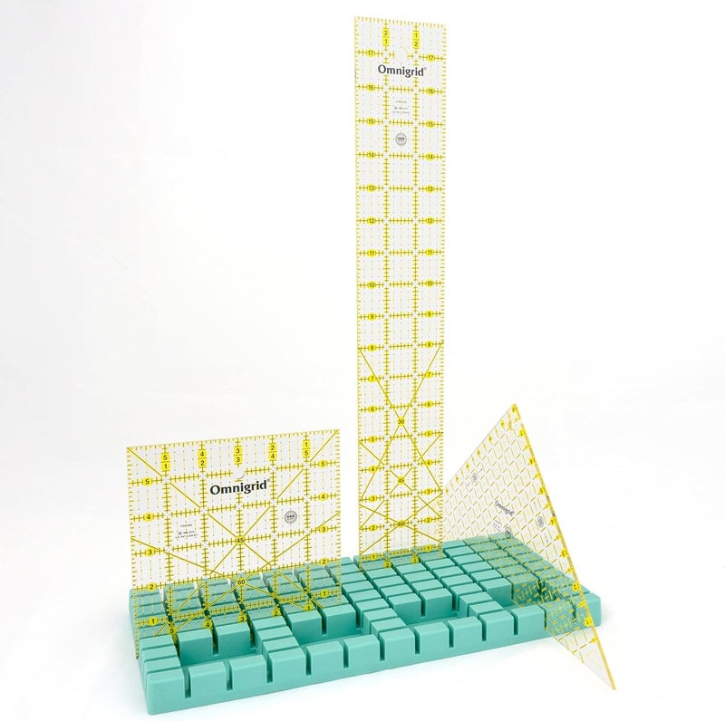Omnigrid Dritz Omnigrid Ruler Rack 13X5X1 Mint Green  - Image 5