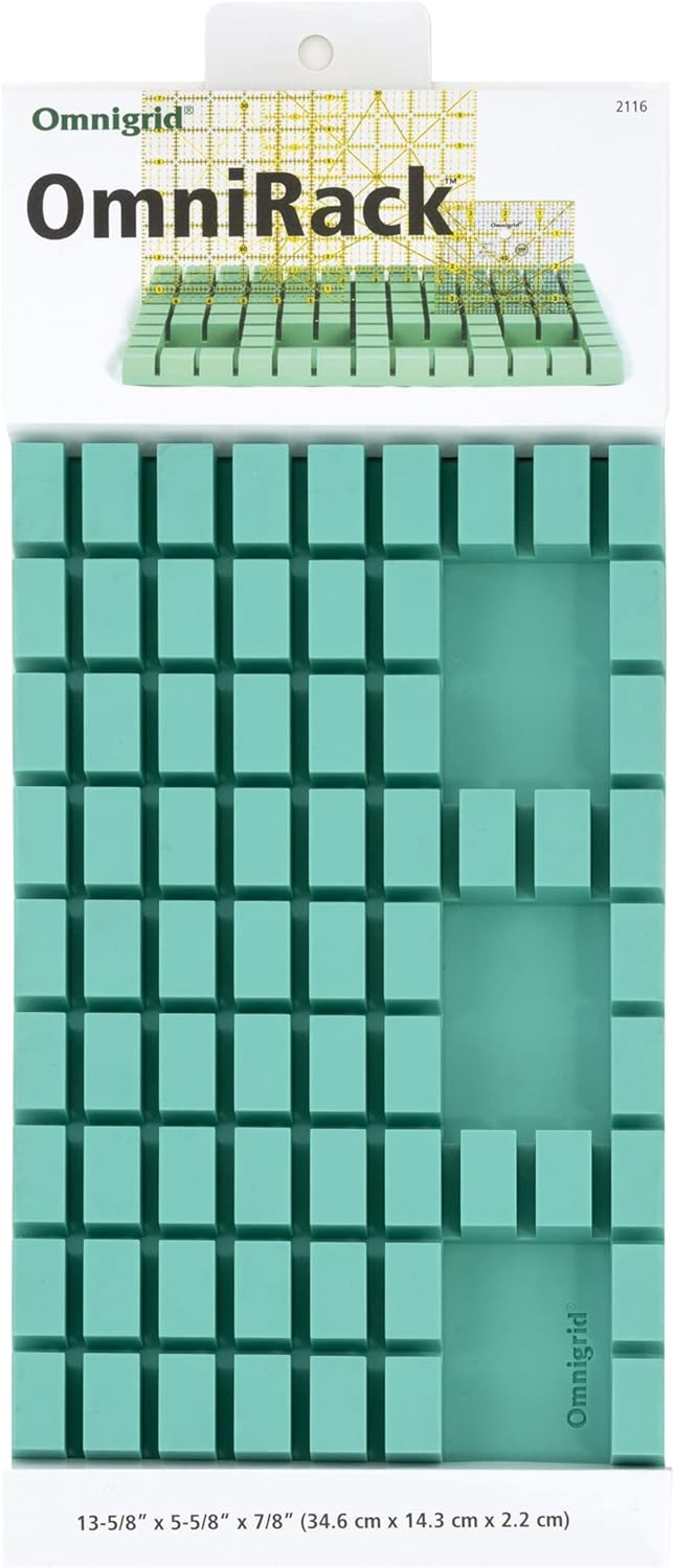 Omnigrid Dritz Omnigrid Ruler Rack 13X5X1 Mint Green  - Image 1