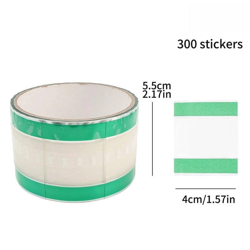 Easy To Tear Nail Art Seal Cleaning Tape Milk Coffee Cup Cover Sticker Takeaway Adhesive Sealing Sticker Tape Strip Paper Roll - Image 2