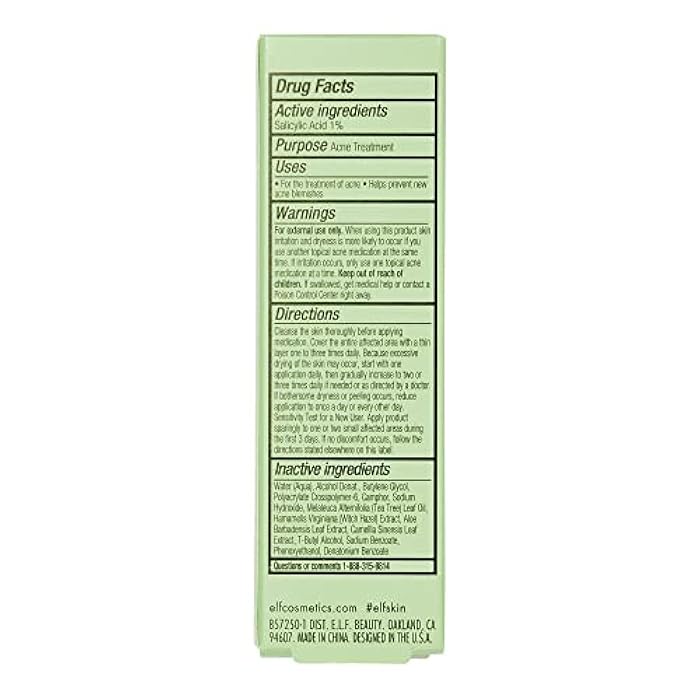 elf e.l.f. SKIN Blemish Breakthrough Blemish Fighting Spot Gel, Roll-on Blemish Spot Gel For Targeting & Treating Blemishes, Infused With Salicylic Acid - Image 5