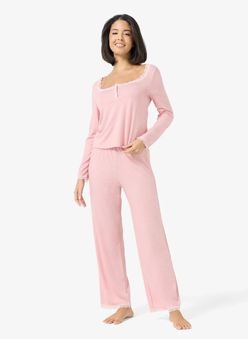 ايلا Soft Jersey Pyjama Set