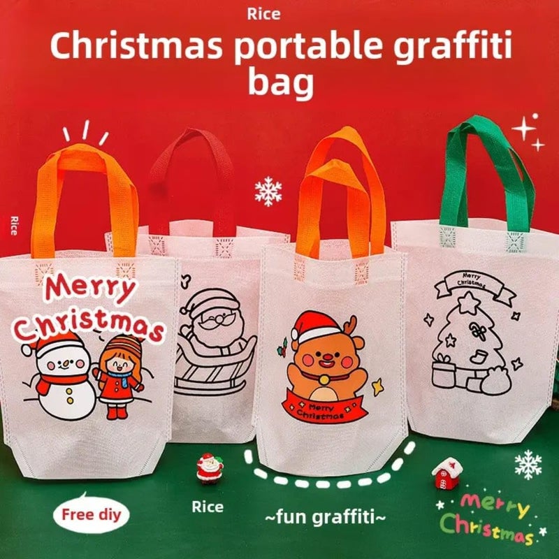 AMYCAUR Merry Christmas Stationery Combo Gift for Kid, Cute School Stationery Gift Combo, Secret Santa Party Return Gift for Kids Stationery Items, New Year Christmas Goody Gift Set (Pack-of-6-Items) - Image 2