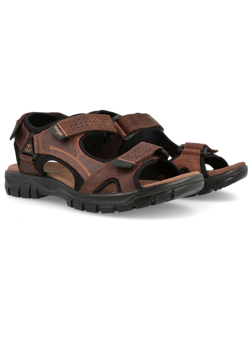 Wrangler Reef Outdoor Leather Men's Sandals - Image 2