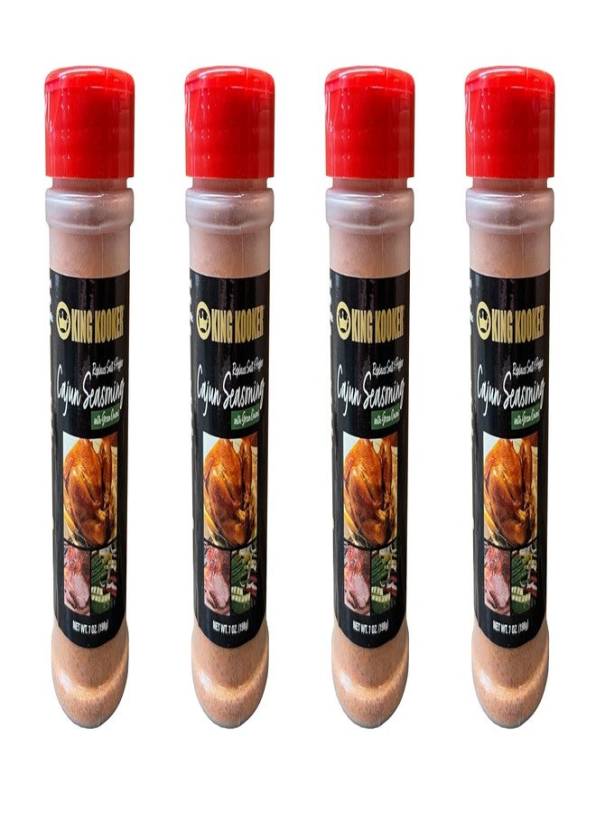 King Kooker Cajun Seasoning, 4-7 Oz. jars - Image 1