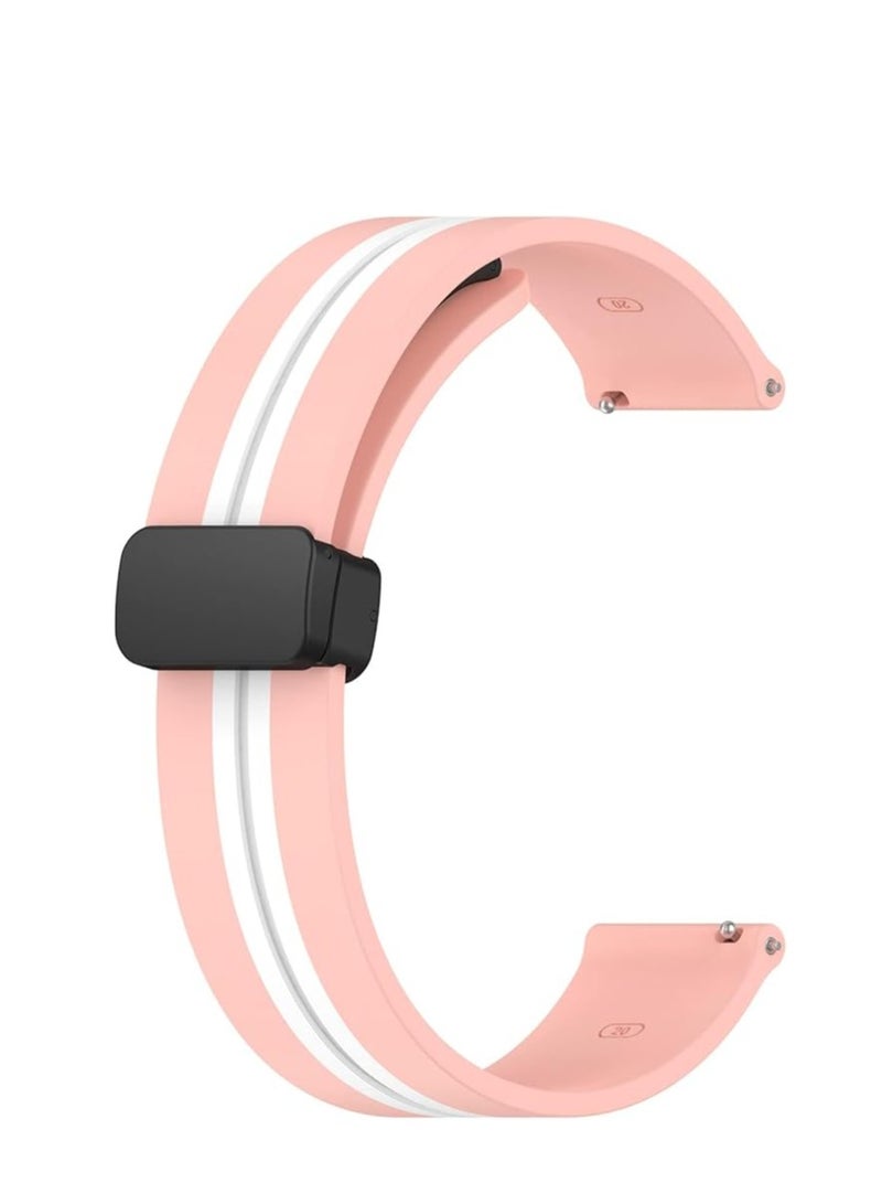 Silicone Magnetic Strap for Apple Watch Ultra Band 49mm 45mm 44mm 42mm Men/Women, Soft Sport Silicone Replacement Wristband Strap for iwatch Series 9/8/7/6/5/4/3/2/SE/Ultra2 - Image 1