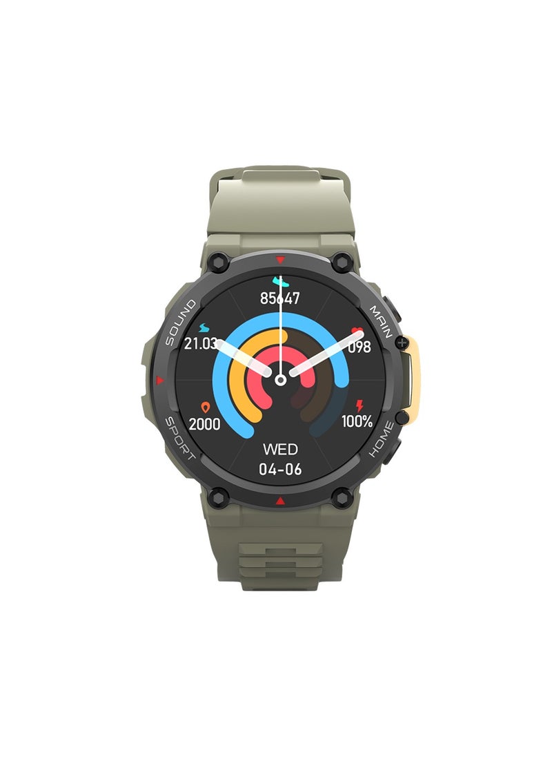 SW02 Vintage Smart Watch with Water Resistant, NFC Payment, and Sleep, Heart Rate, Pressure, and Oxygen Monitoring - Green - pzsku/ZF8C6DC1235AACFB98149Z/45/_/1723587250/d2411c4e-196e-42bb-a423-f76dfb221432