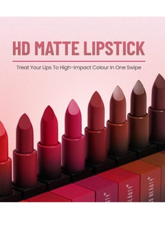 Swiss Beauty Swiss Beauty Hd Matte Pigmented Smudge Proof Lipstick Mauve Blush 3.5G  - Image 4