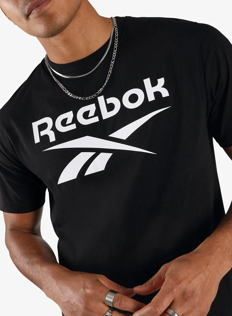 Reebok  Chad Big Logo Crew Neck Ss Tee for Men | Best Price UAE