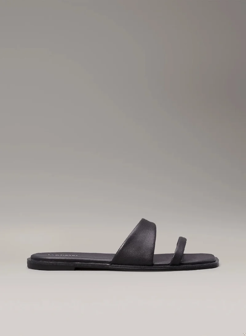 CALVIN KLEIN Leather Sandals