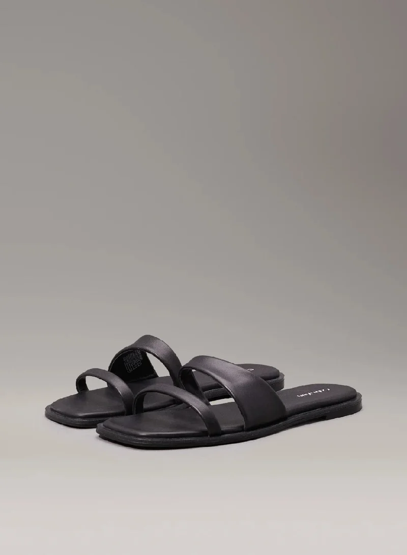 CALVIN KLEIN Leather Sandals