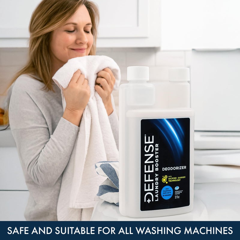 Defense Soap Laundry Additive Deodorizer | Protects Wrestling Jiu Jitsu Bjj Gi Activewear Fabrics from Stains and Odors, 32 Fl Oz - Image 3