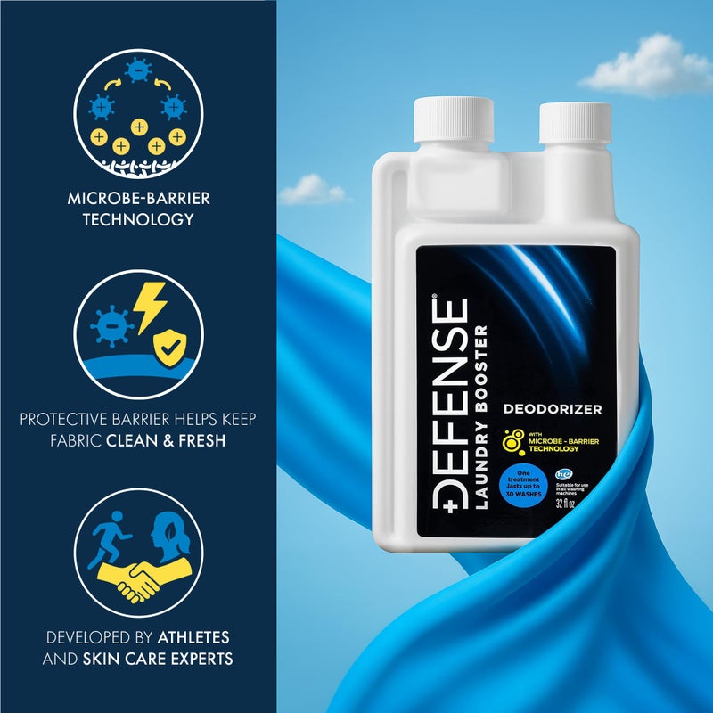 Defense Soap Laundry Additive Deodorizer | Protects Wrestling Jiu Jitsu Bjj Gi Activewear Fabrics from Stains and Odors, 32 Fl Oz - Image 2