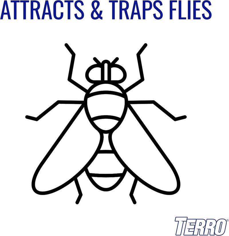 TERRO Fly Magnet Sticky Fly Paper - Image 2