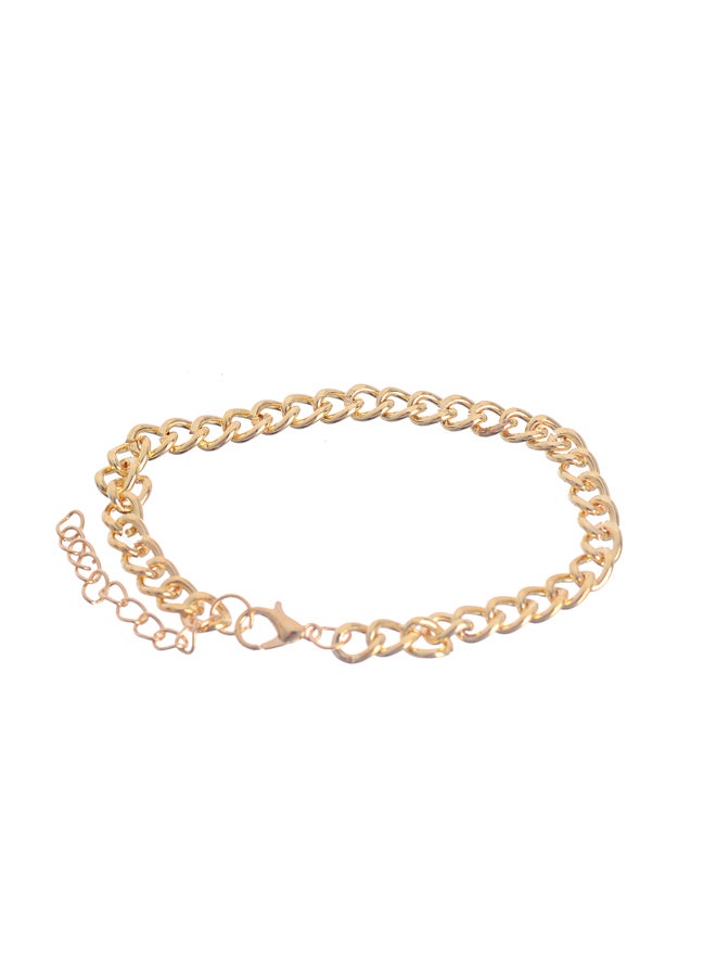 اخر العنقود انسيال يد 3 طبقات منفصلة جنزير شكل حلقة بيضاوية مع خرزة من الولي الأبيض - Image 3