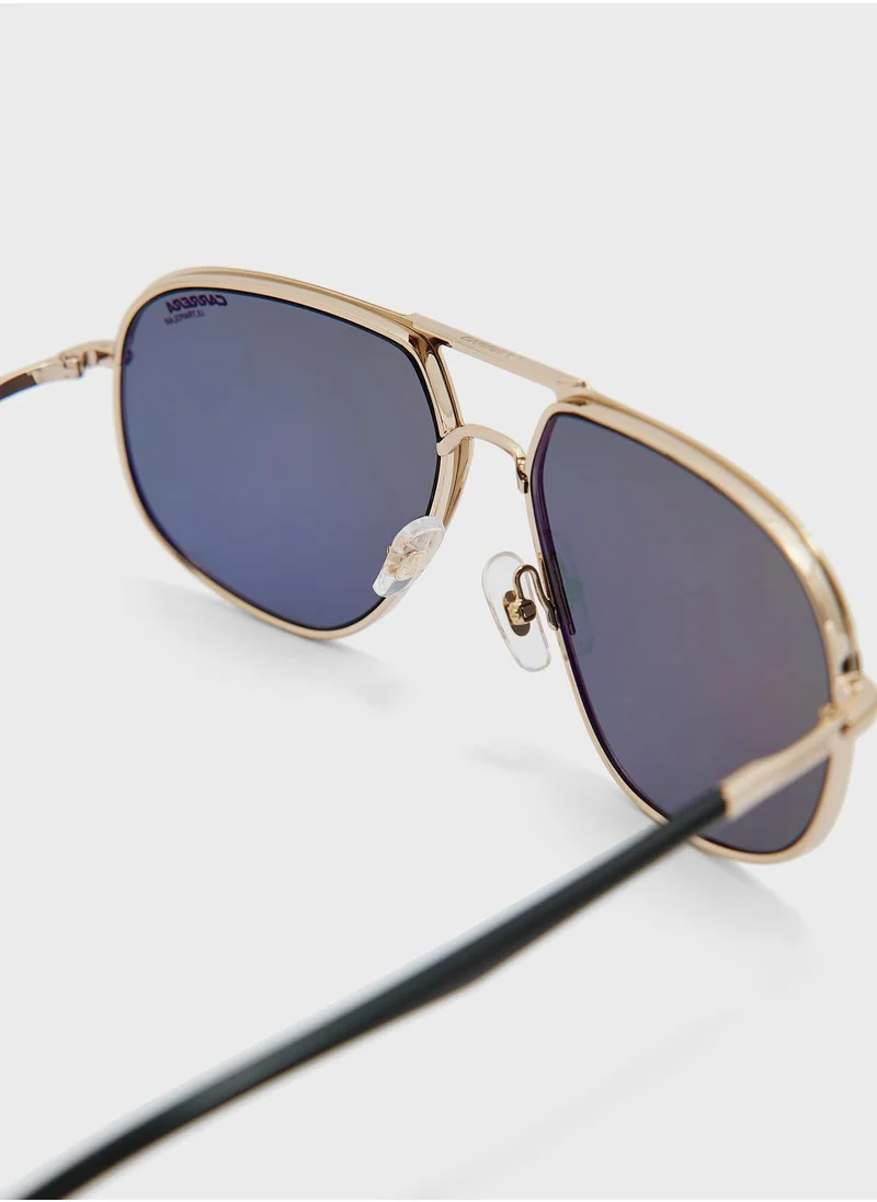 Carrera Oversize Aviator Sunglasses
