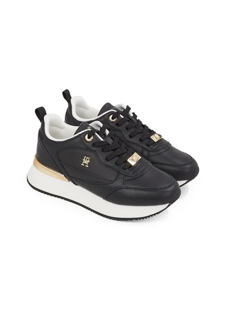 تومي هيلفيغر Lace Up Low Top Sneakers
