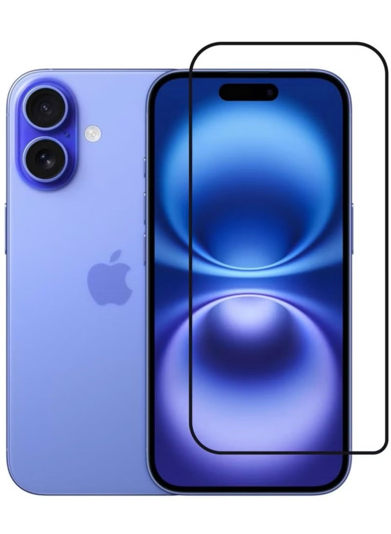 Original Tempered Dustproof Glass Screen Protector Compatible For iPhone 16 Plus