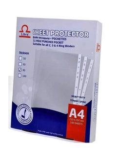 Libra Sheet Protector A4 Box 50 micron 100pcs  - Image 2