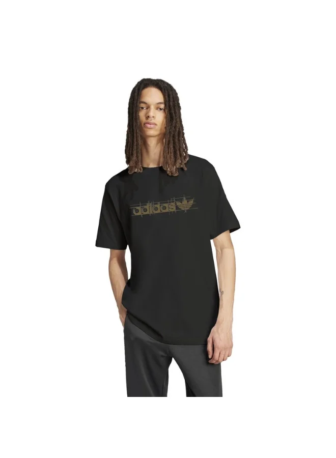 Adidas Adidas Superstar Gfx T M Black Originals T-Shirts For Men
