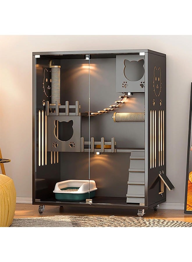 إن كي أكس فيلا قطط متعددة الوظائف مثالية للعرض في المنزل بمساحة 90 سم - Image 1