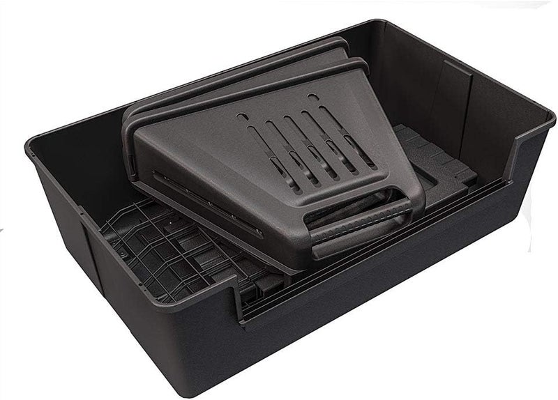 Ferplast صندوق كلب سيارة فير بلاست أطلس SUV مجمع مقاس 39L x 23W x 26H مثالي لسلالات الكلاب المتوسطة إلى المتوسطة الحجم باللون الأسود - Image 3