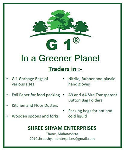 G1 G 1 Transparent Bags Multipurpose Grocery Bags Packaging Bags 51 Microns Thickness 2000 Grams 50 Pieces - Image 4