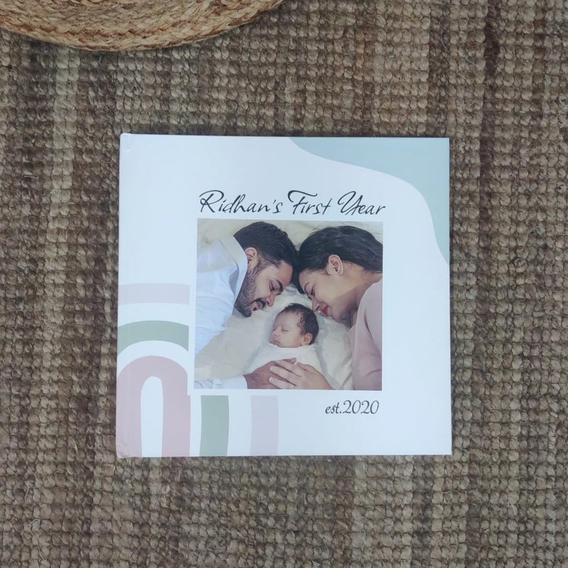 Nexaprint Personalized Baby Photo Book Medium 6x8 Inches Upload Your Photos 10 Pages for 20 Photos Ideal for Baby Wedding and Travel Memories Custom Photo Album for Cherished Moments - Image 2