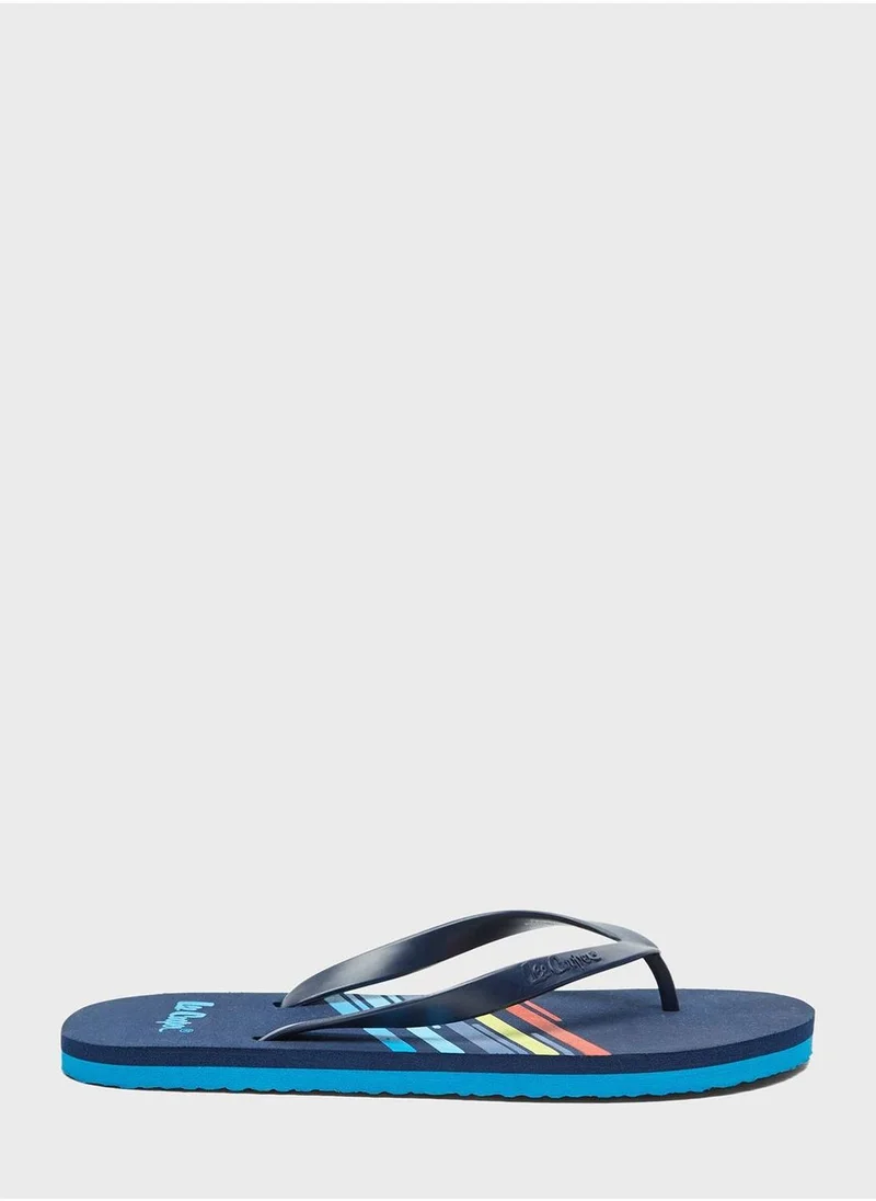 لي كوبر Logo Flip Flops