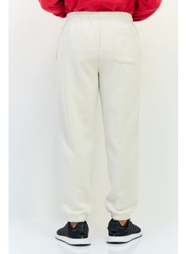 Algspar Men Regular Fit Graphic Print Jogger Pants, Beige  - Image 3