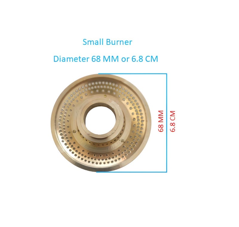PooJayGas Stove Glass Top Burner Set 2 Medium 2 Small - Image 5