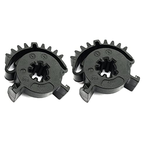 DEVMO 2PCS HVAC Heater Blend Door Actuator Gear Kit Compatible with J-e-e-p, Dod-ge - 2011 2012 2013 2014 2015 2016 2017 2018 Grand Cherokee, Durango - Replaces 68214880AA, 926-133, t6247 - Image 3