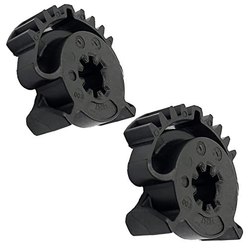 DEVMO 2PCS HVAC Heater Blend Door Actuator Gear Kit Compatible with J-e-e-p, Dod-ge - 2011 2012 2013 2014 2015 2016 2017 2018 Grand Cherokee, Durango - Replaces 68214880AA, 926-133, t6247 - Image 1