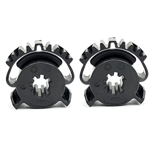 DEVMO 2PCS HVAC Heater Blend Door Actuator Gear Kit Compatible with J-e-e-p, Dod-ge - 2011 2012 2013 2014 2015 2016 2017 2018 Grand Cherokee, Durango - Replaces 68214880AA, 926-133, t6247 - Image 2